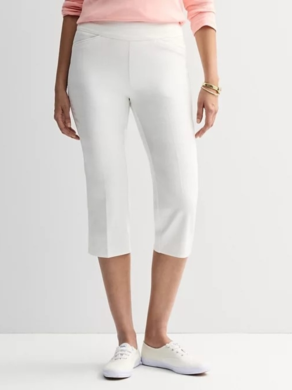 Croft & Barrow Effortless Pull-On Capris Size 16 Regular